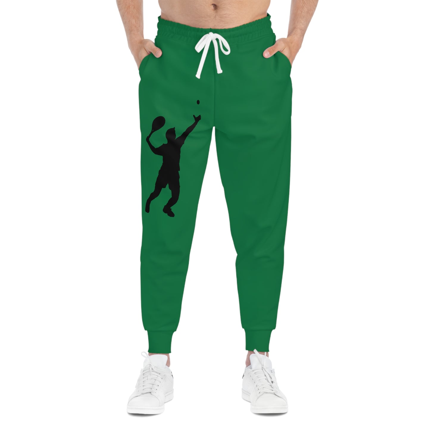 Athletic Joggers: Tennis Dark Green