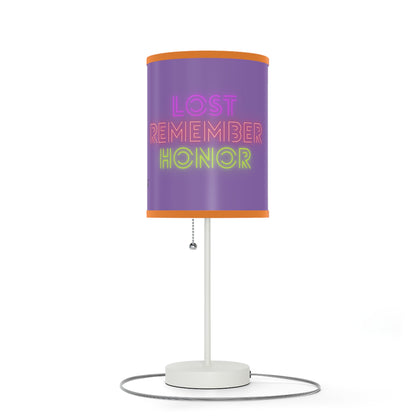 Lamp on a Stand, US|CA plug: Wrestling Lite Purple