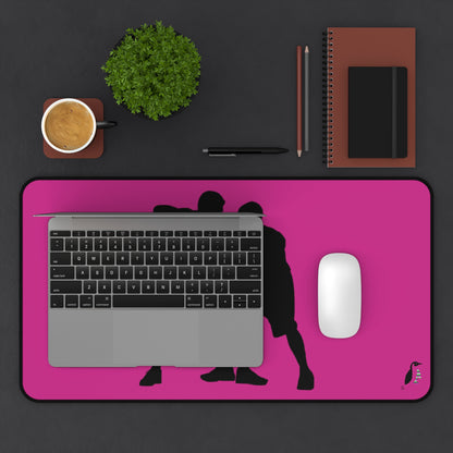 Desk Mat: Basketball Pink