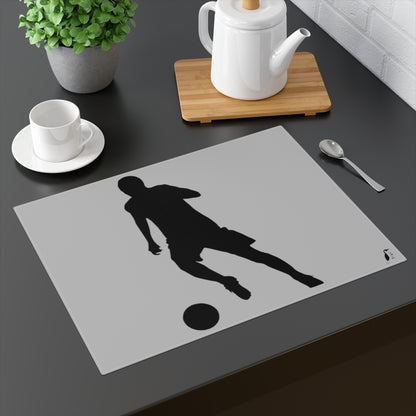 Placemat, 1pc: Soccer Lite Grey