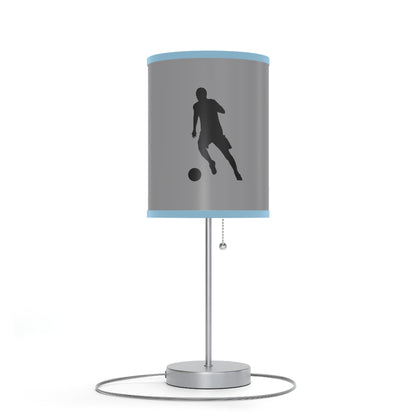 Lamp on a Stand, US|CA plug: Soccer Grey