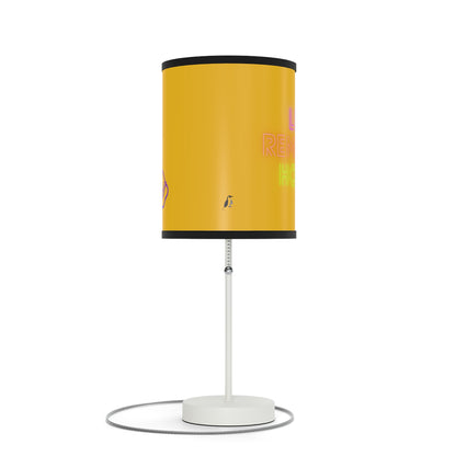 Lamp on a Stand, US|CA plug: Music Yellow