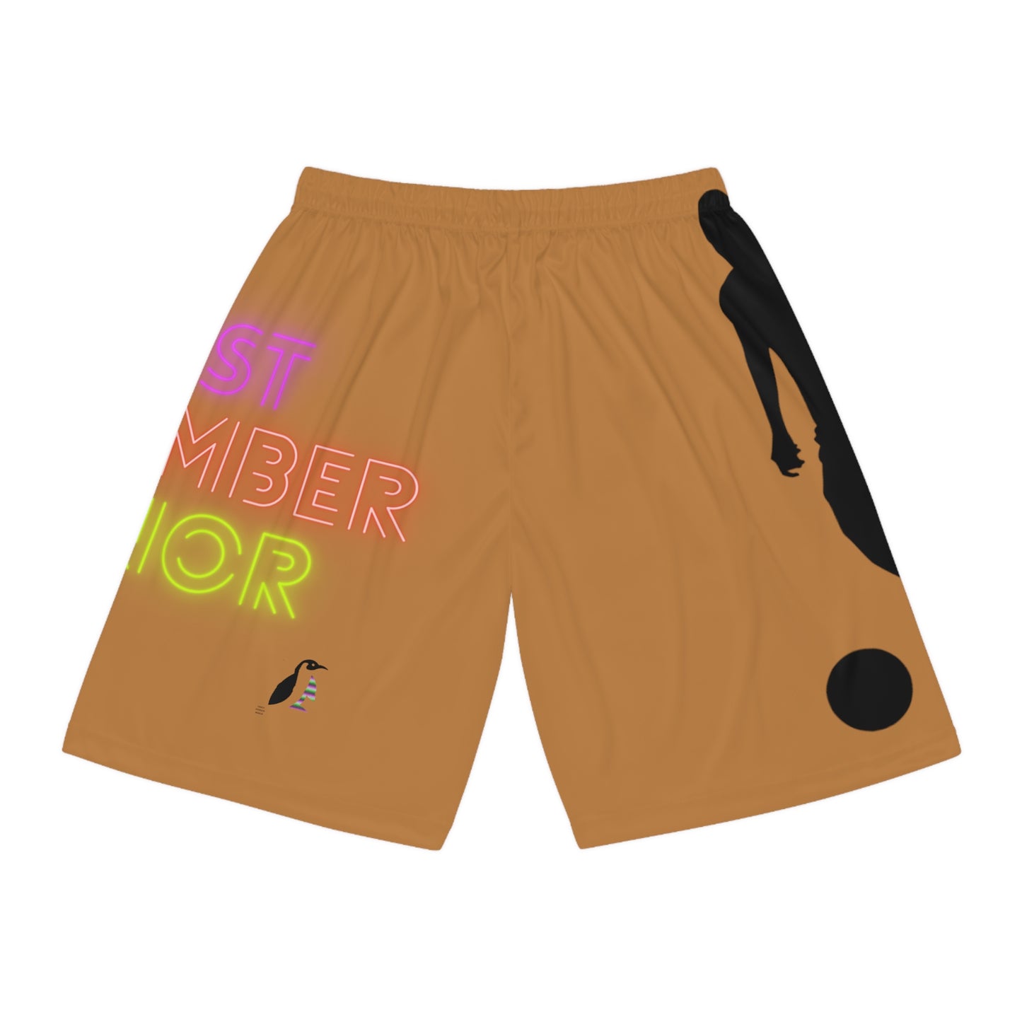 Basketball Shorts: Soccer Lite Brown