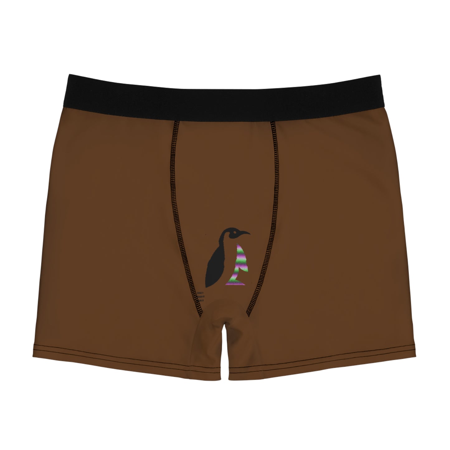 Men's Boxer Briefs: Wrestling Brown