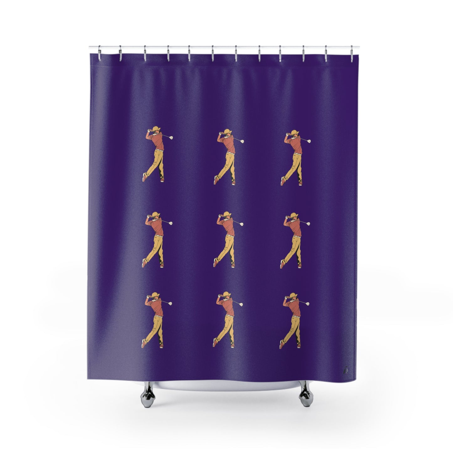 Shower Curtains: #2 Golf Purple