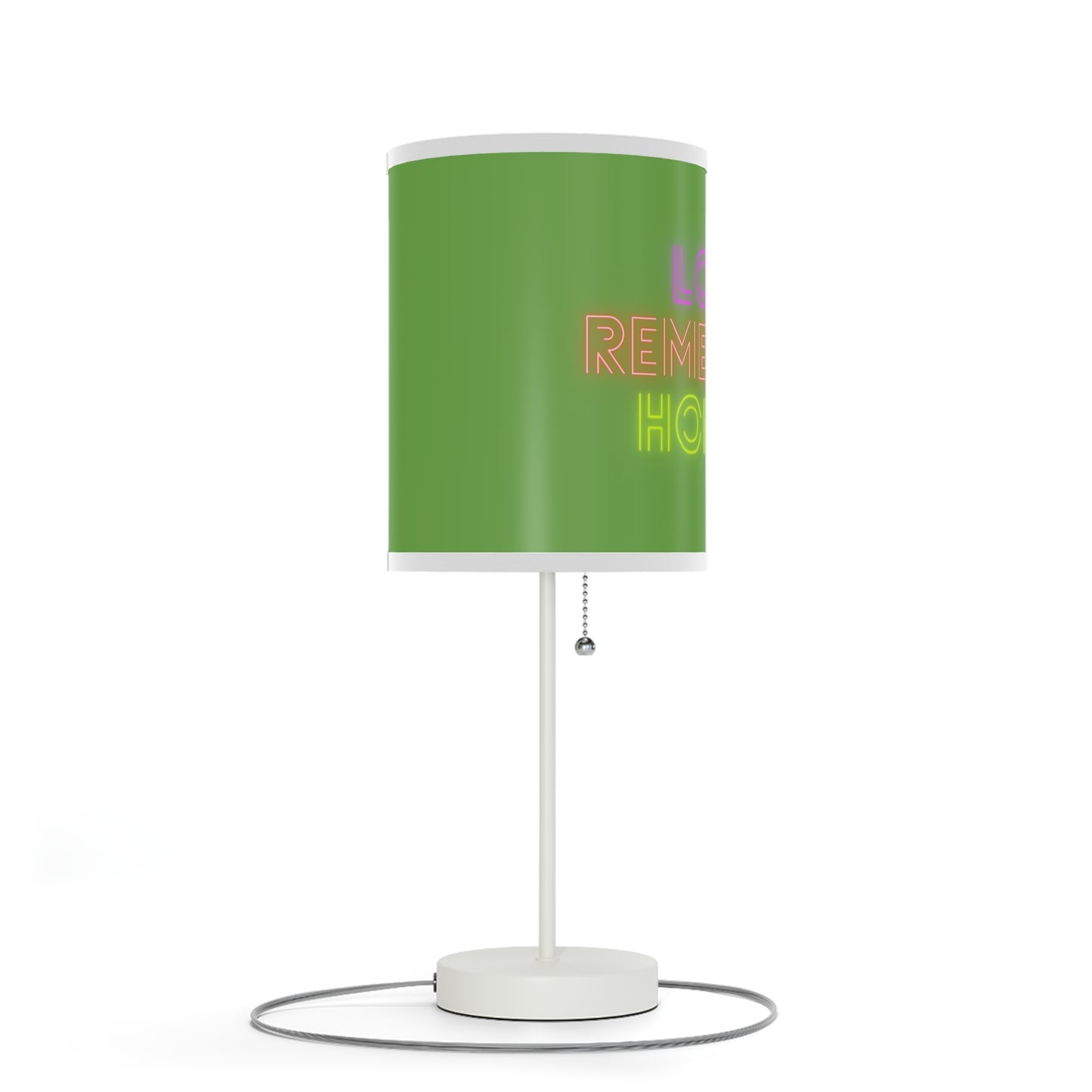 Lamp on a Stand, US|CA plug: Lost Remember Honor Green