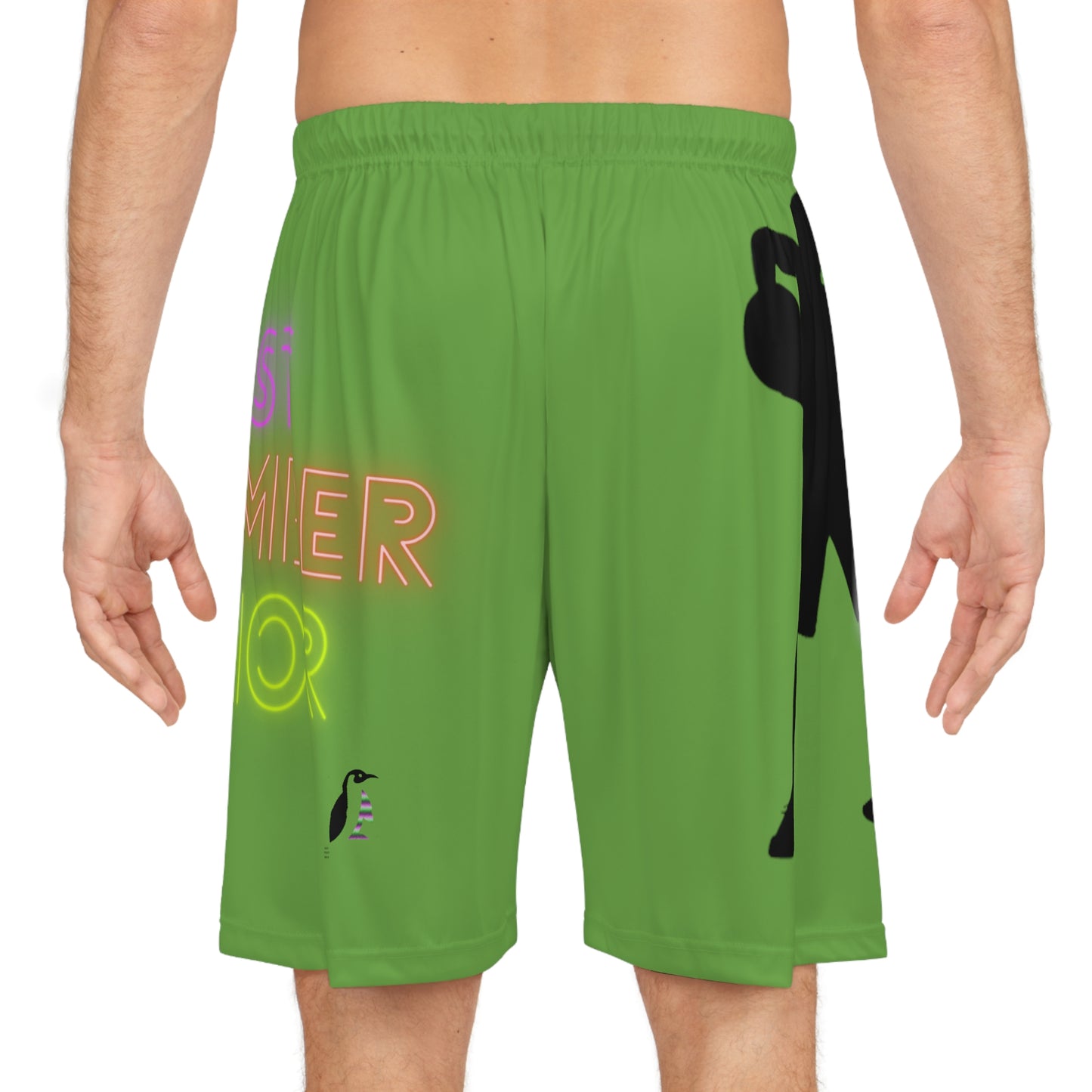 Basketball Shorts: Basketball Green 