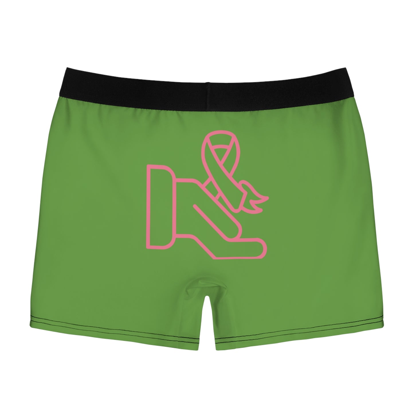 Men's Boxer Briefs: Fight Cancer Green