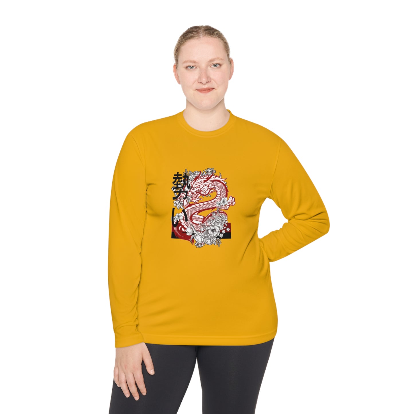 Lightweight Long Sleeve Tee: Dragons #1