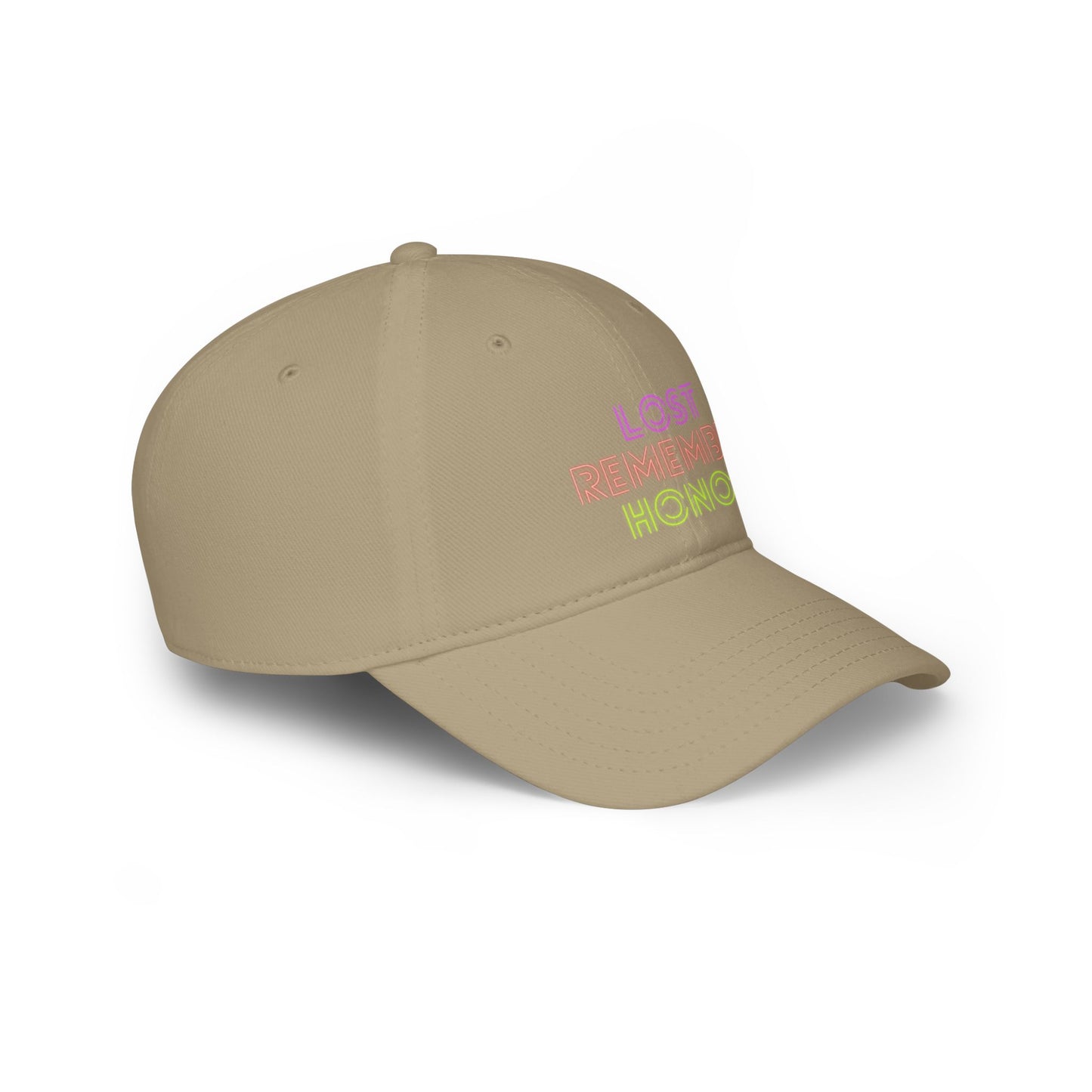 Low Profile Baseball Cap: Lost Remember Honor