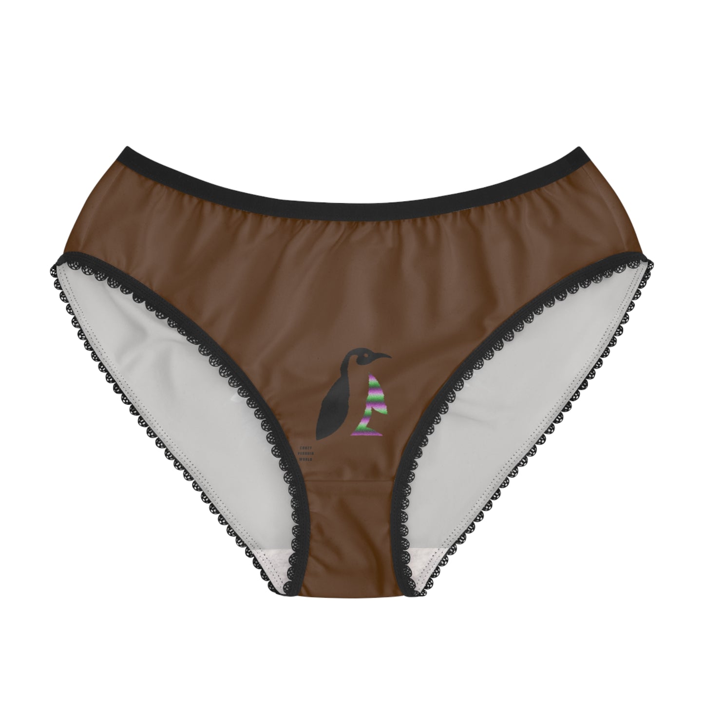 Women's Briefs: Wolves Brown