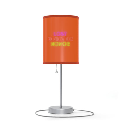 Lamp on a Stand, US|CA plug: Fishing Orange