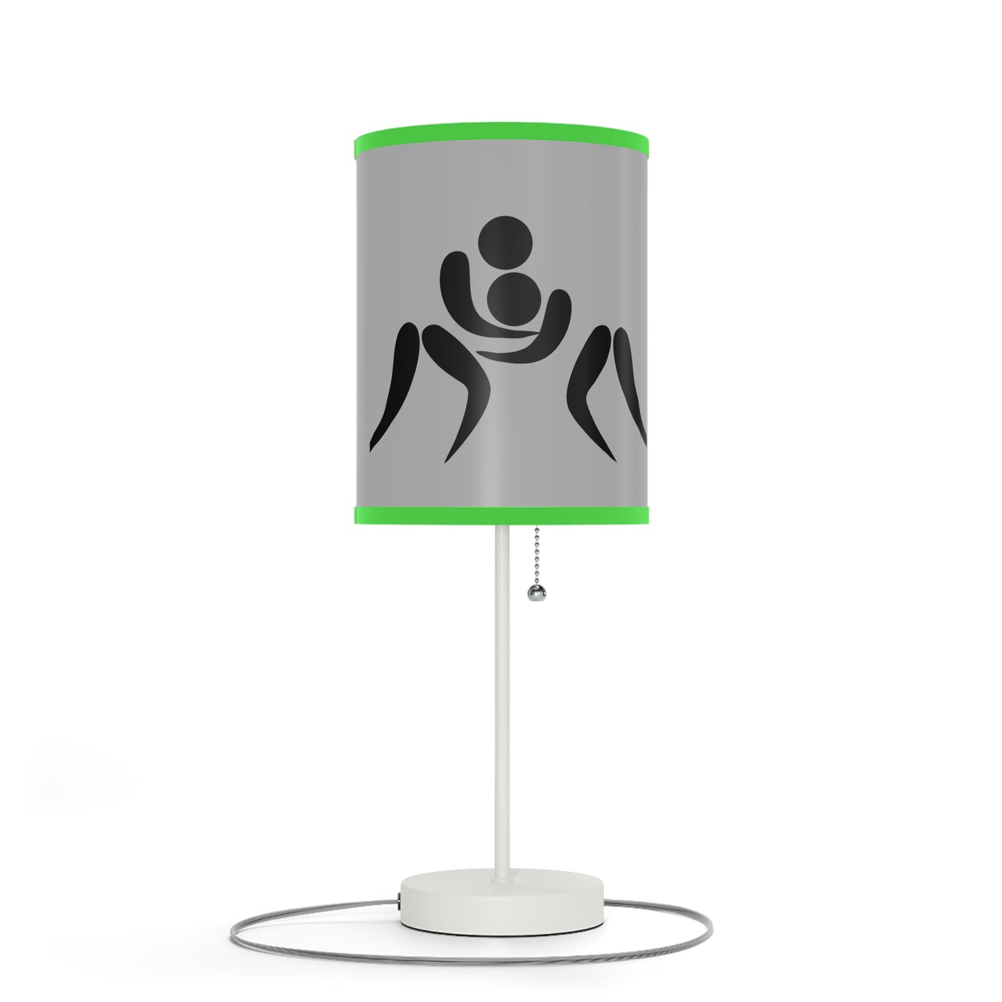 Lamp on a Stand, US|CA plug: Wrestling Lite Grey