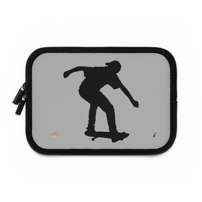 Laptop Sleeve: Skateboarding Lite Grey