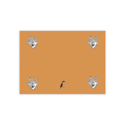 Post-it® Note Pads: Wolves Lite Brown