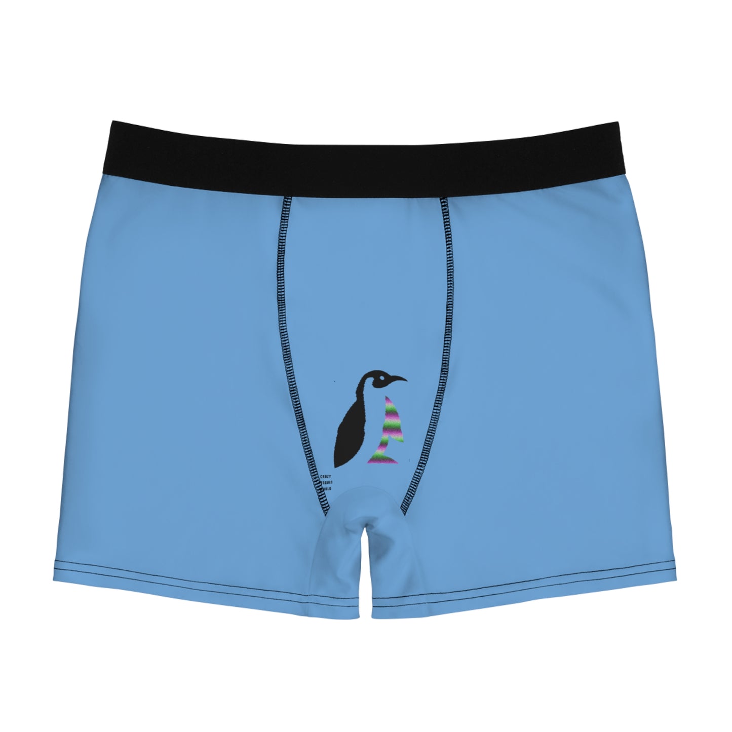 Men's Boxer Briefs: Wrestling: Lite Blue