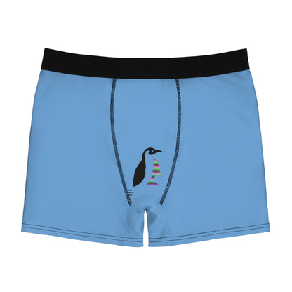 Men's Boxer Briefs: Wrestling: Lite Blue