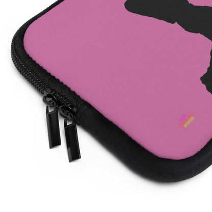 Laptop Sleeve: Baseball Lite Pink