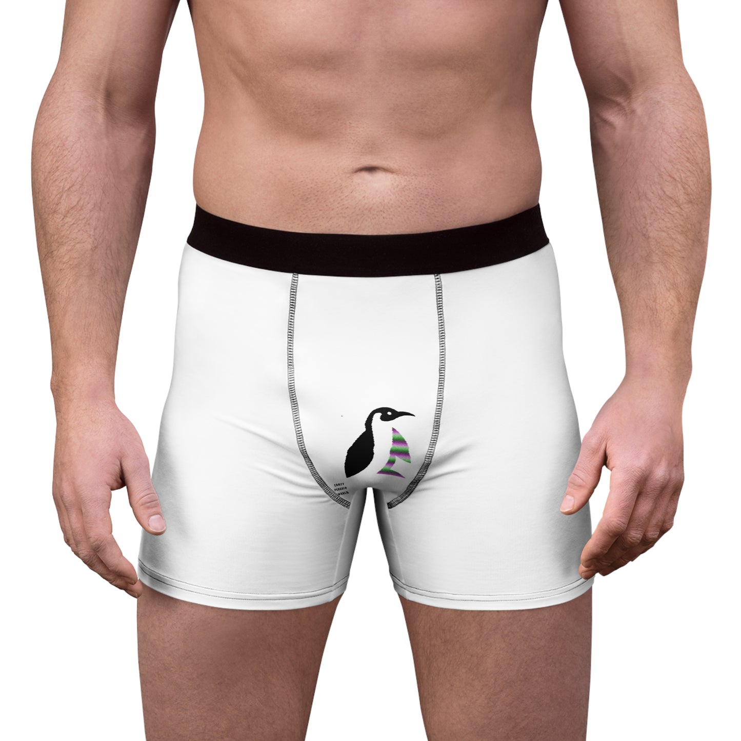 Men's Boxer Briefs: Tennis White