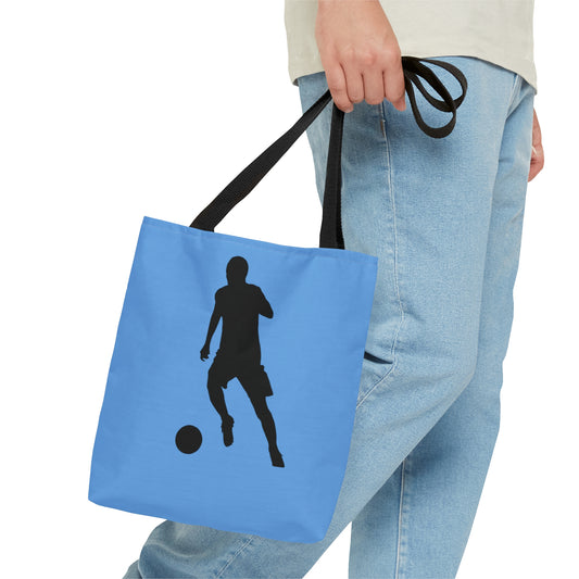 Tote Bag: Soccer Lite Blue