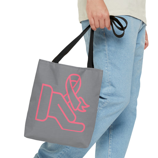 Tote Bag: Fight Cancer Grey
