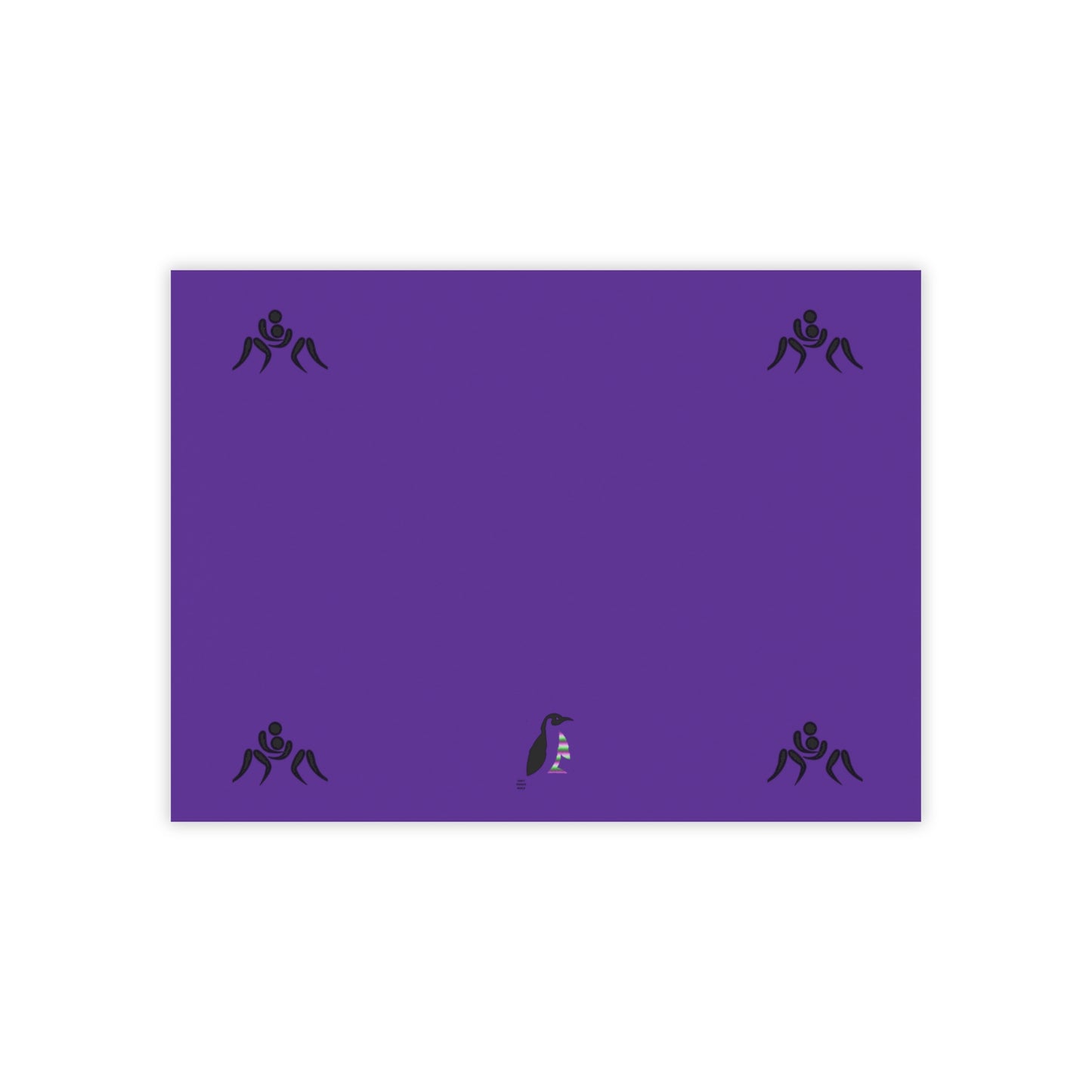 Post-it® Note Pads: Wrestling Purple