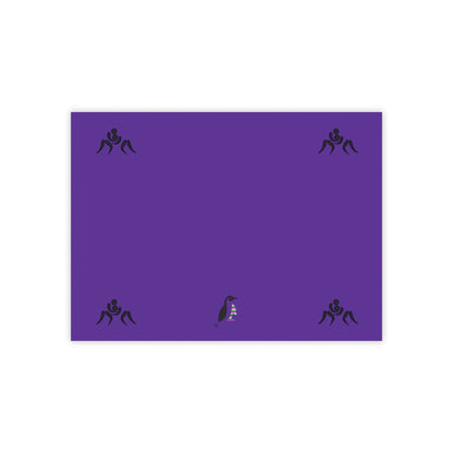 Post-it® Note Pads: Wrestling Purple