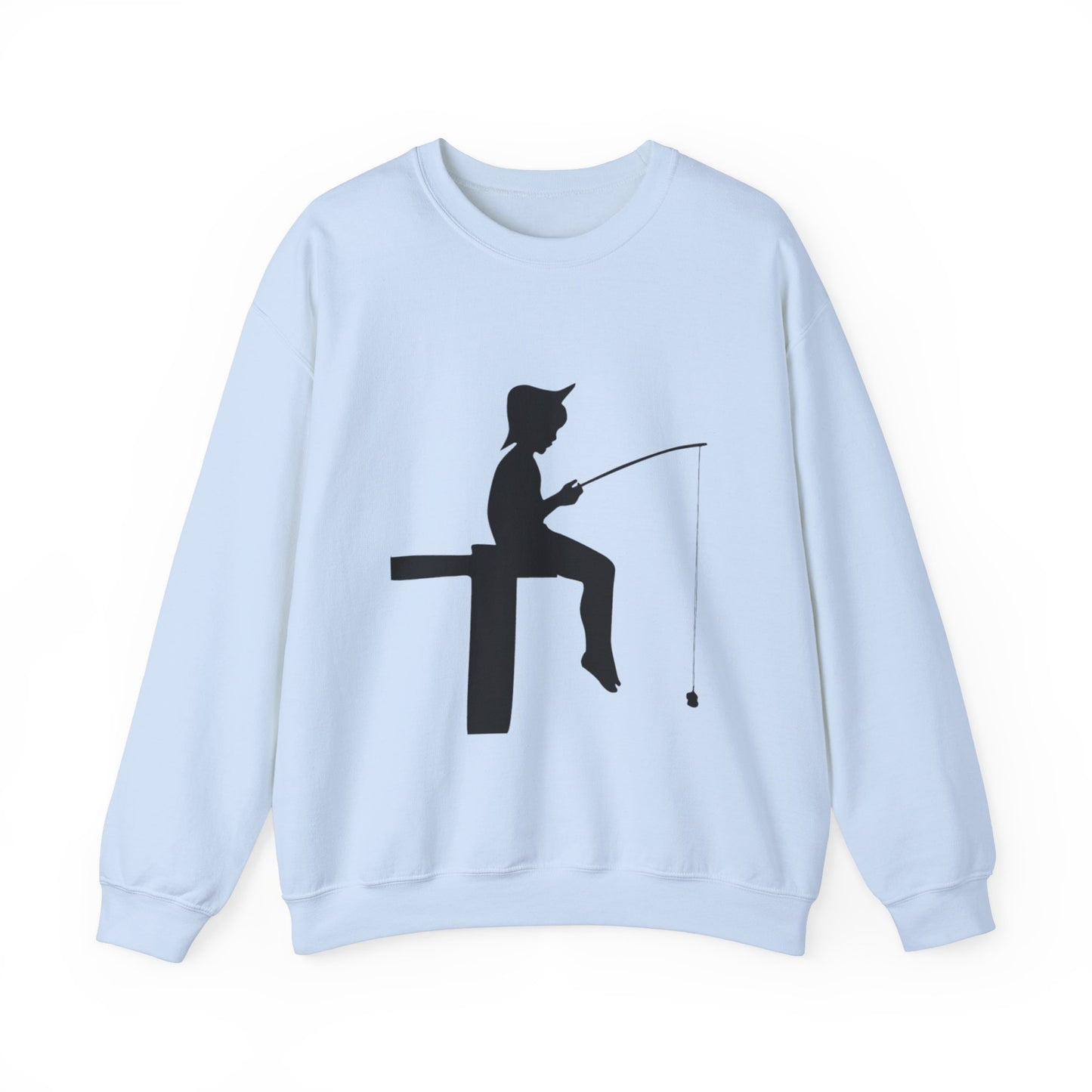 Heavy Blend™ Crewneck Sweatshirt: Fishing #2