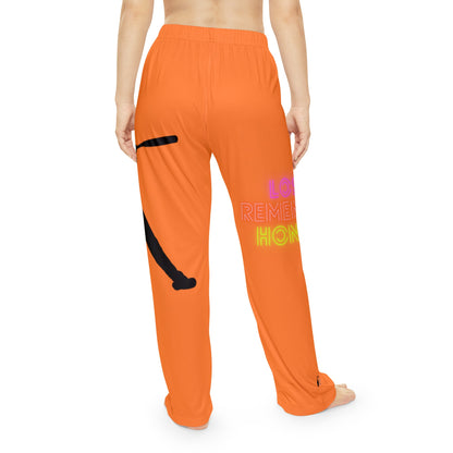 Women's Pajama Pants: Baseball Crusta