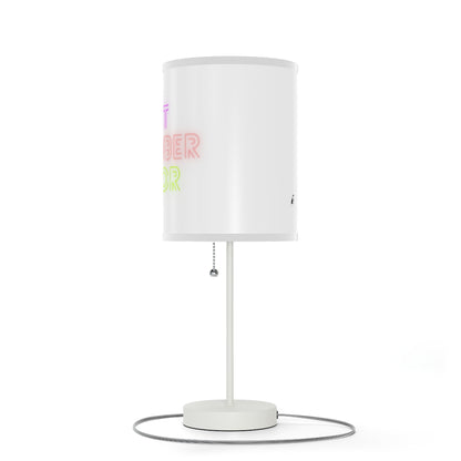 Lamp on a Stand, US|CA plug: Lost Remember Honor White 