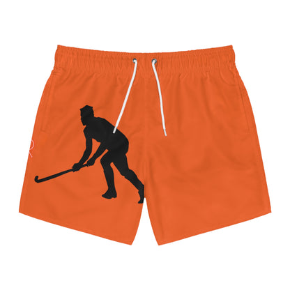 Swim Trunks: Hockey Orange