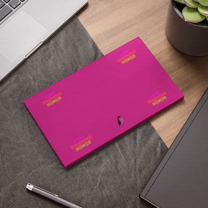 Post-it® Note Pads: Lost Remember Honor Pink