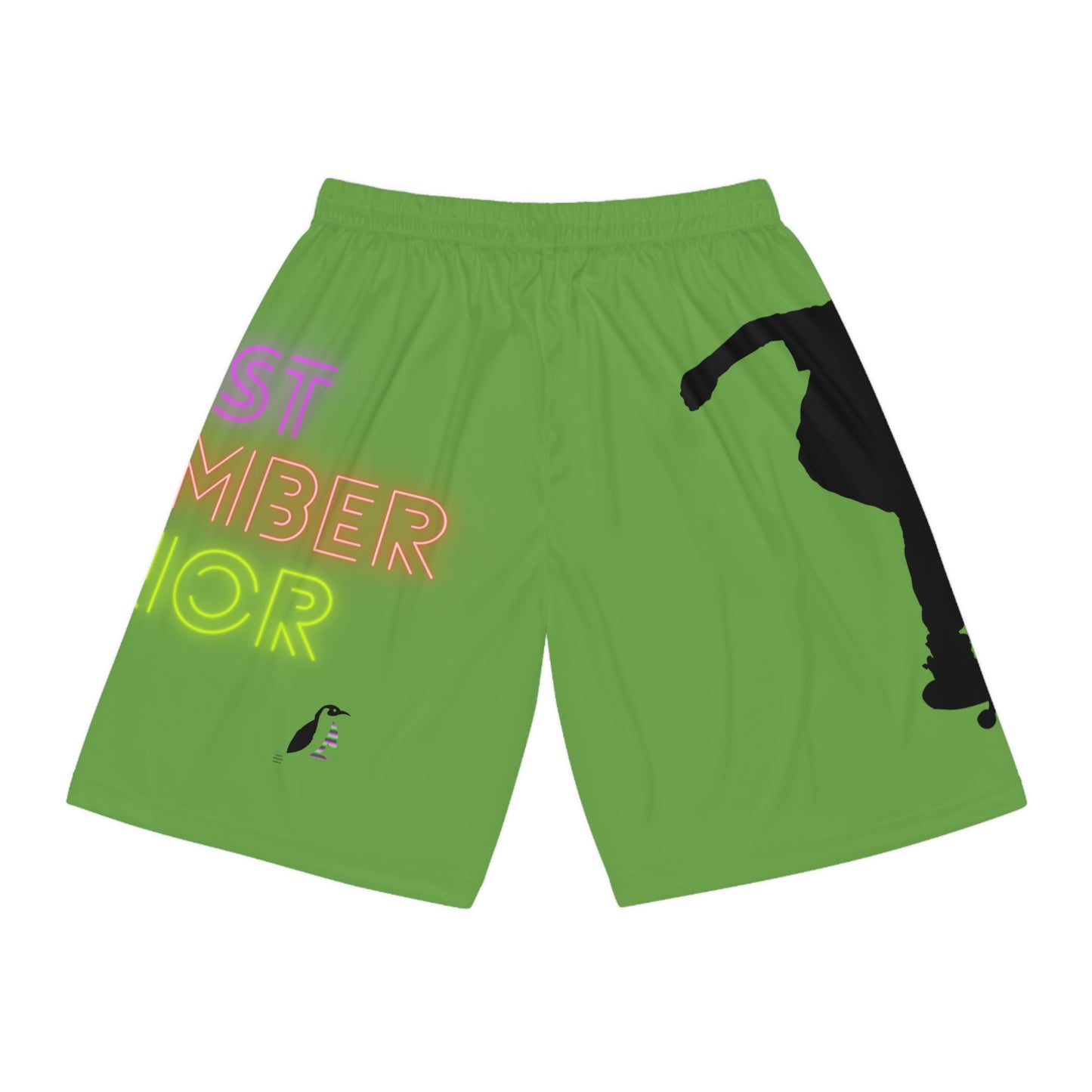 Basketball Shorts: Skateboarding Green