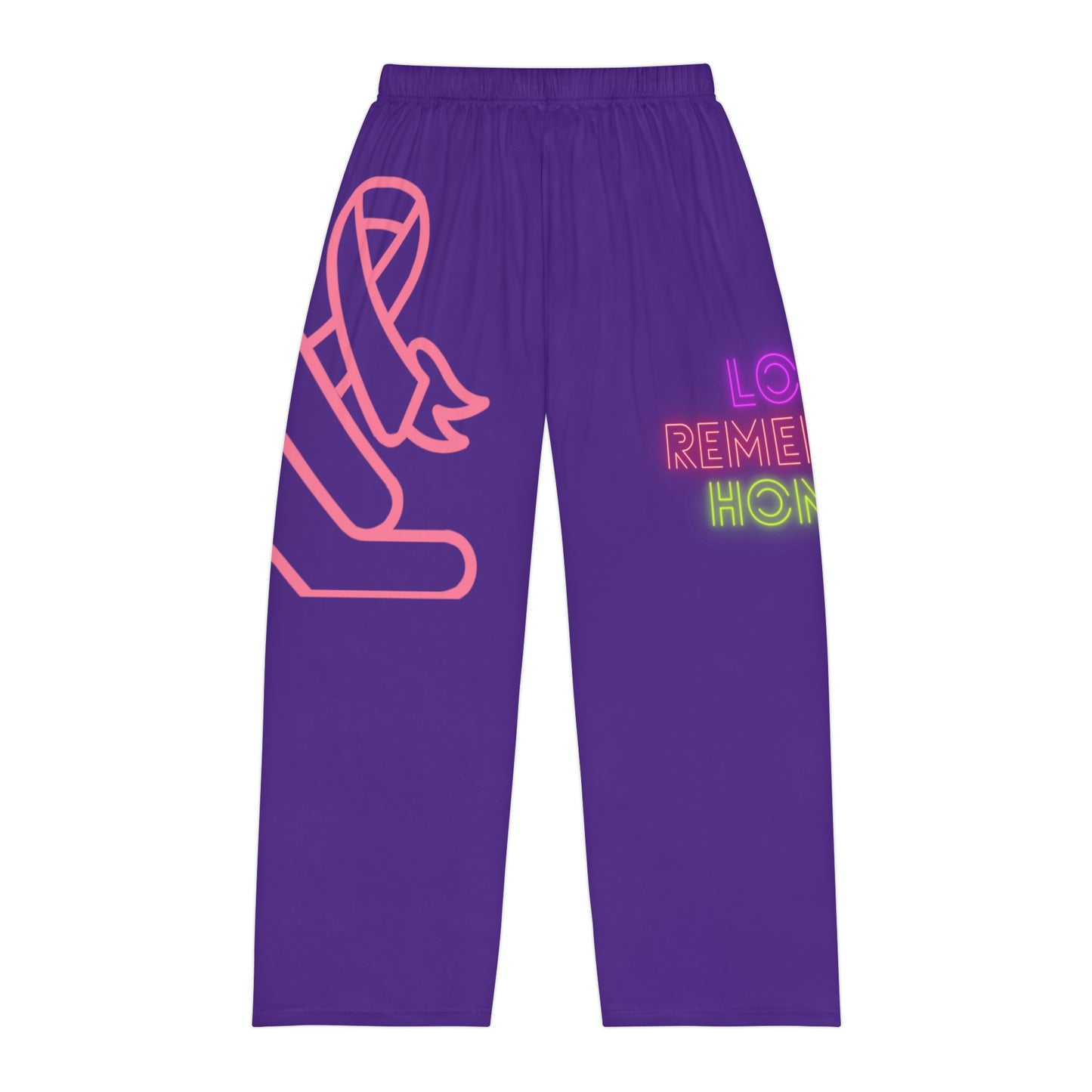 Panlalaking Pajama Pants: Labanan ang Cancer Purple 