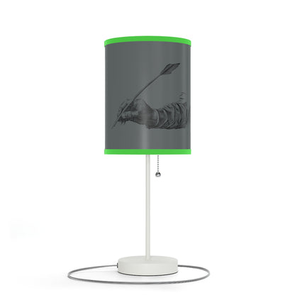 Lamp on a Stand, US|CA plug: Writing Dark Grey