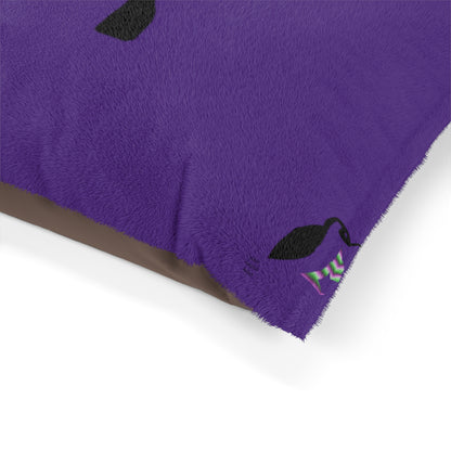 Pet Bed: Basketball Purple