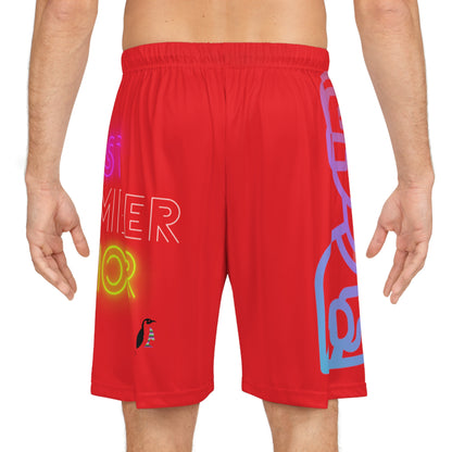 Basketball Shorts: Gaming Red