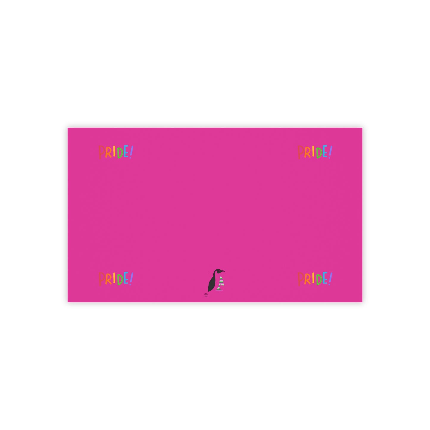 Post-it® Note Pads: LGBTQ Pride Pink