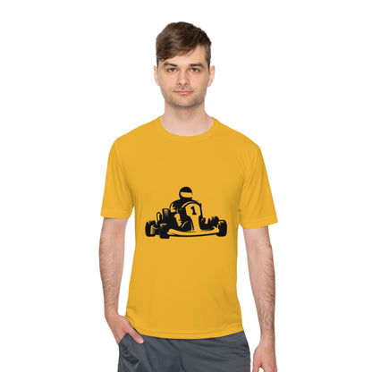 Moisture Wicking Tee: Racing #1