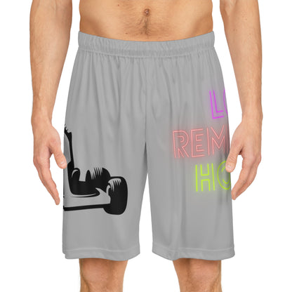 Basketball Shorts: Racing Lite Grey