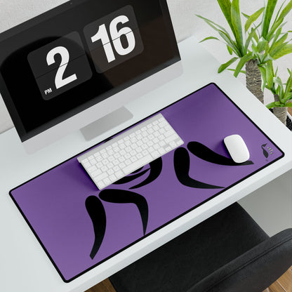 Desk Mats: Wrestling Lite Purple