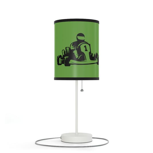 Lamp on a Stand, US|CA plug: Racing Green