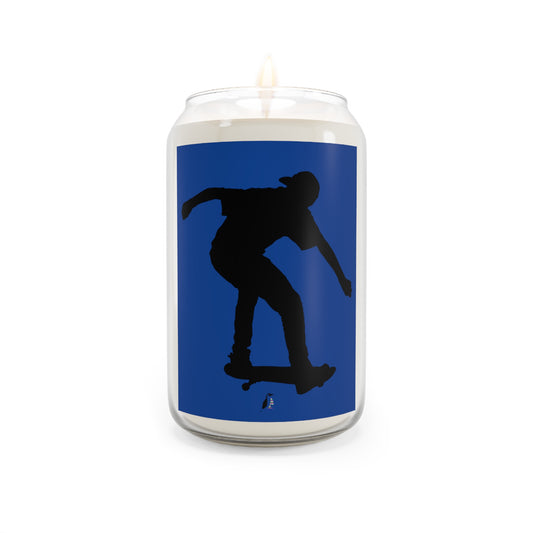 Scented Candle, 13.75oz: Skateboarding Dark Blue