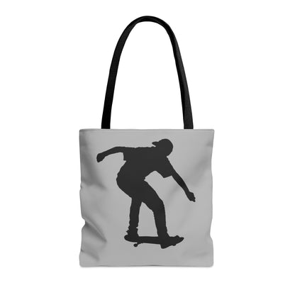 Tote Bag: Skateboarding Lite Grey