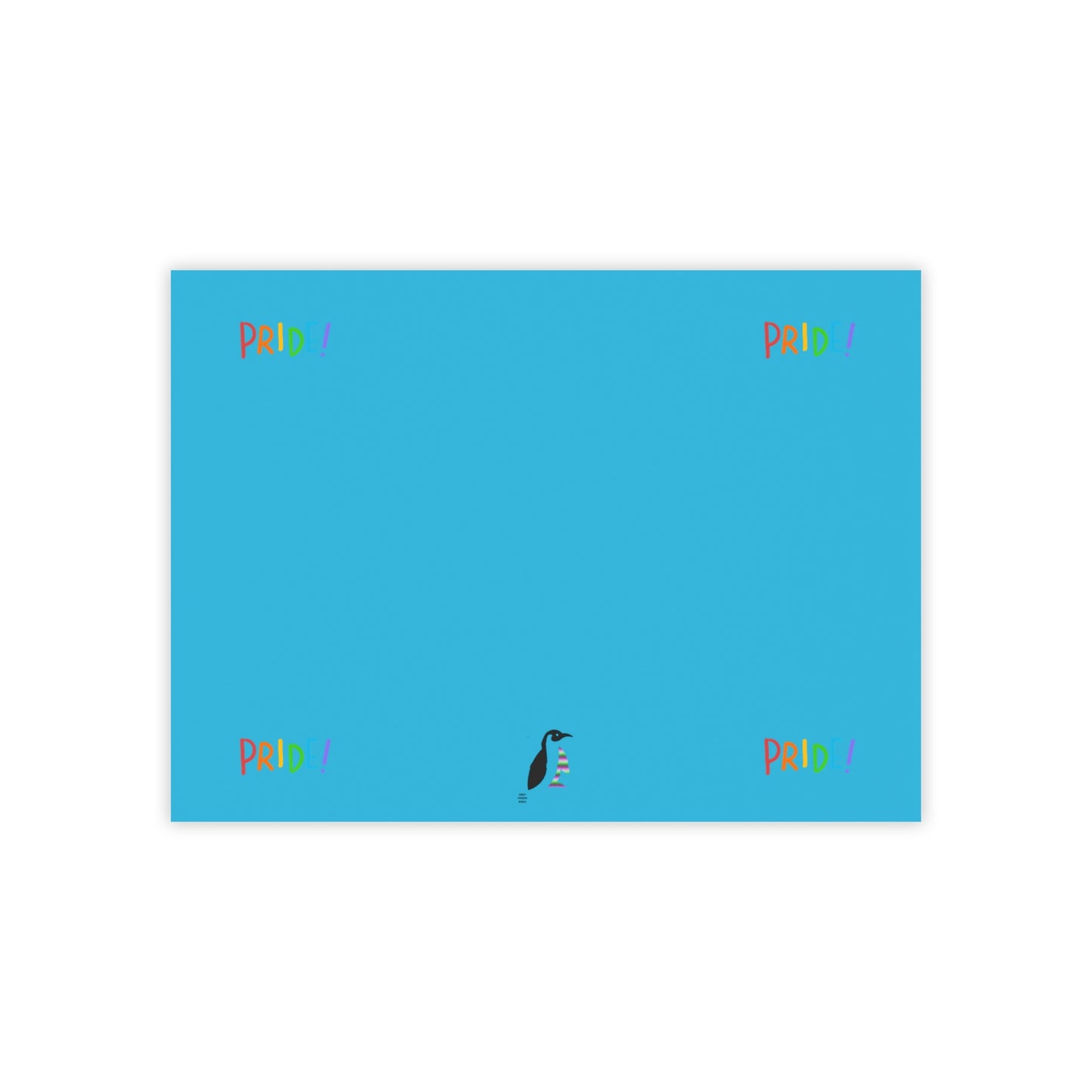 Post-it® Note Pads: LGBTQ Pride Turquoise