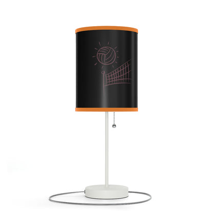 Lamp on a Stand, US|CA plug: Volleyball Black