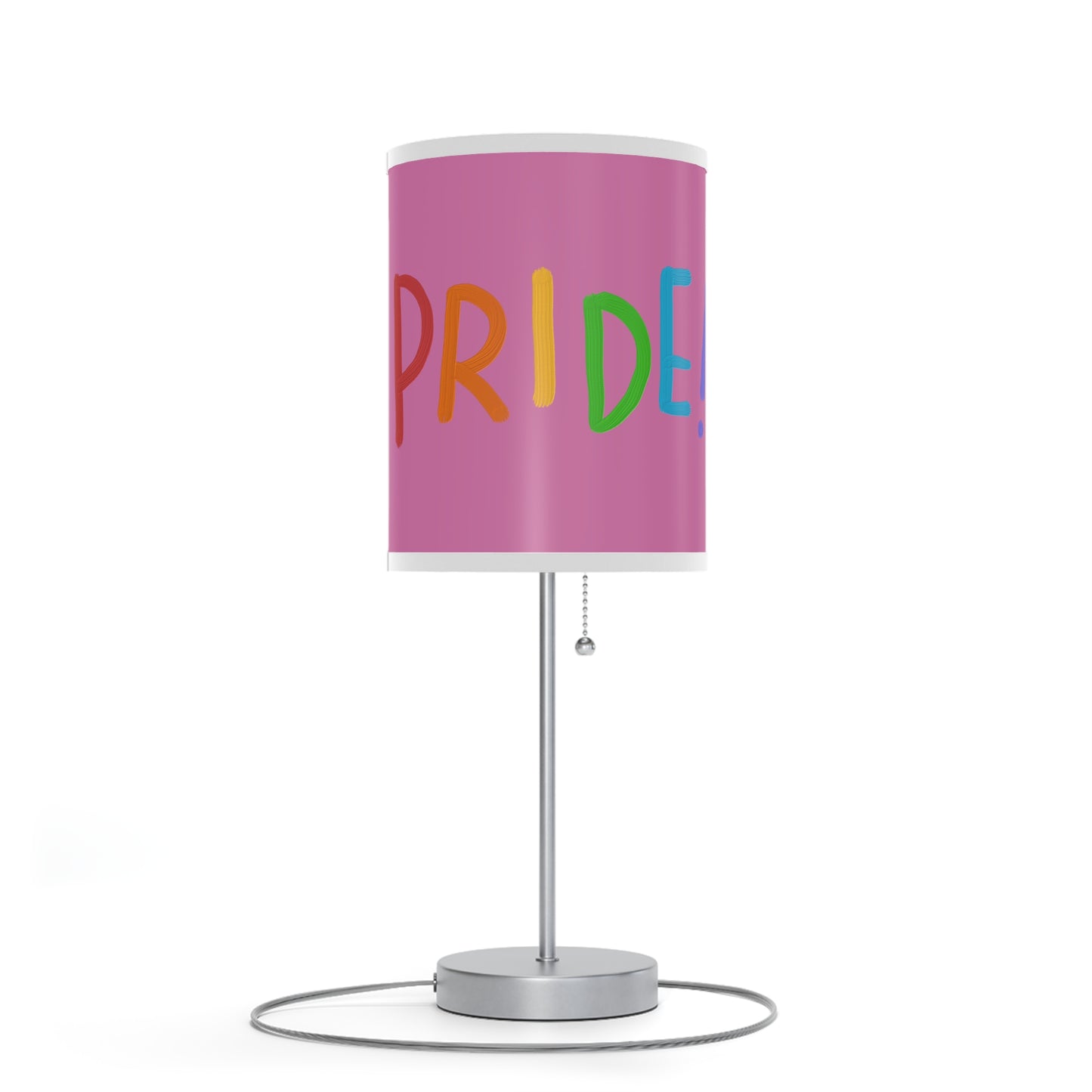 Lamp on a Stand, US|CA plug: LGBTQ Pride Lite Pink