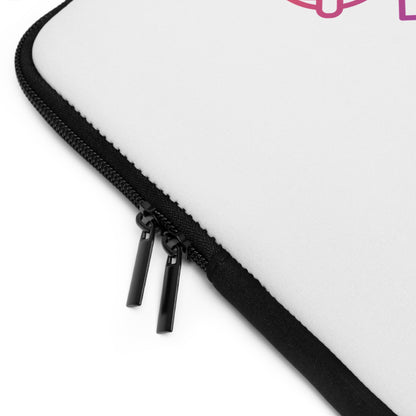 Laptop Sleeve: Music White