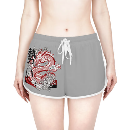 Women's Relaxed Shorts: Dragons Lite Grey