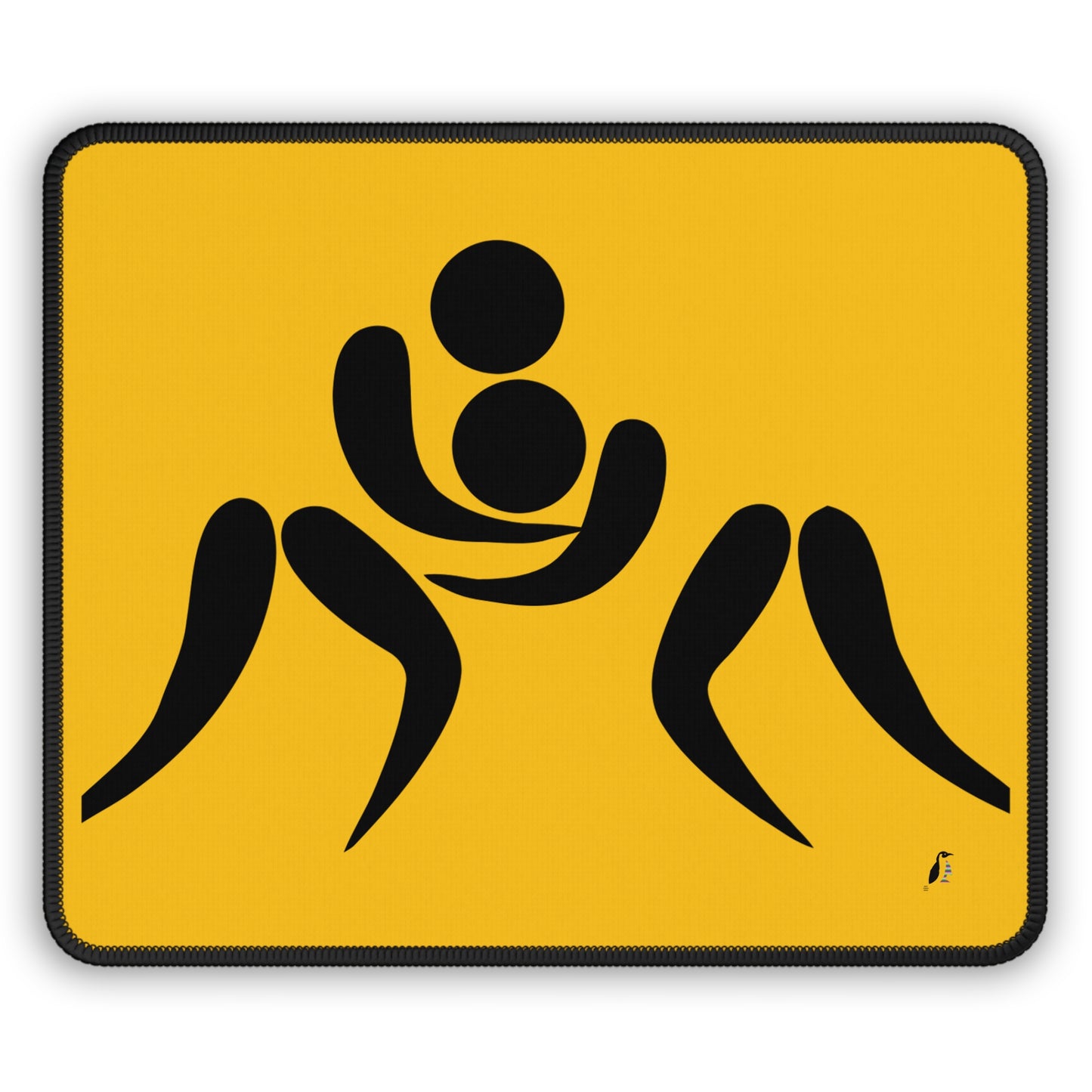 Gaming Mouse Pad: Wrestling Yellow